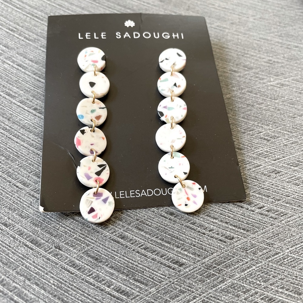 Lele Sadoughie Circle Garland Earrings